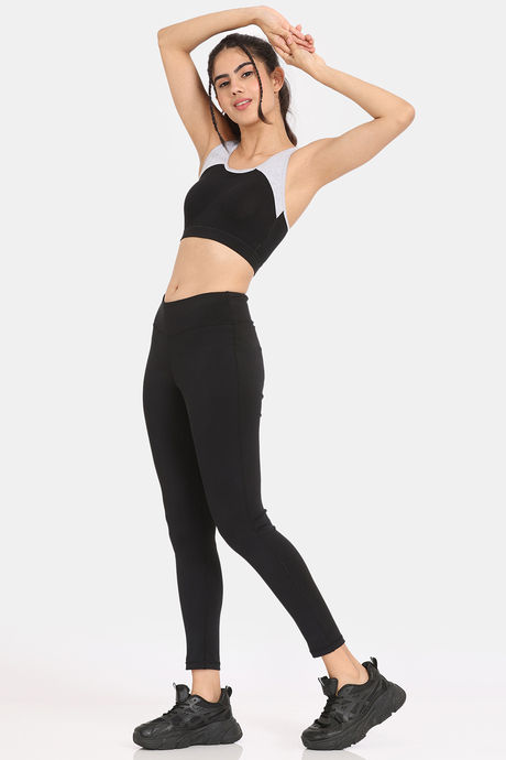 Zelocity Slip On Sports Bra With Removable Padding - Tap Shoe — image 6